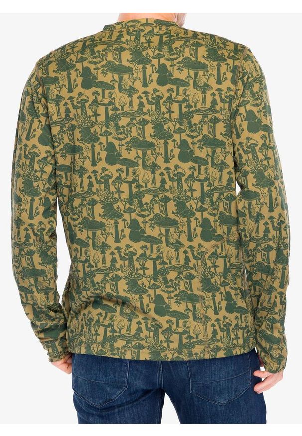 KAVU - Bluza bez kaptura męska Kavu Sol Crew. Typ kołnierza: bez kaptura. Kolor: zielony