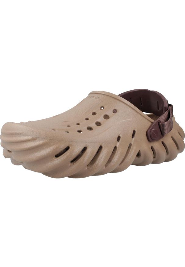 Buty do chodzenia męskie Crocs Echo Clog. Kolor: brązowy, beżowy, wielokolorowy. Materiał: syntetyk, materiał