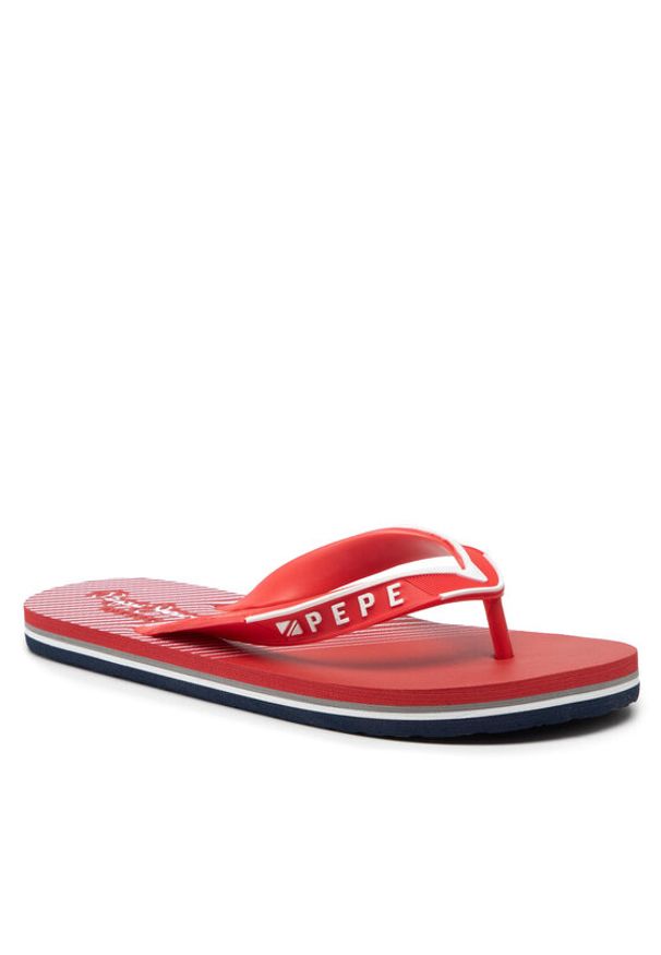 Japonki Pepe Jeans. Kolor: czerwony
