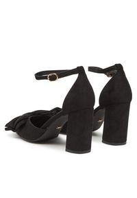 DeeZee Czółenka GAO-3083-1 Czarny. Kolor: czarny. Materiał: materiał