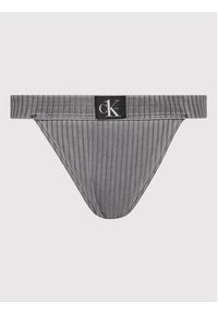 Calvin Klein Swimwear Dół od bikini Cheeky KW0KW01718 Szary. Kolor: szary. Materiał: syntetyk #2