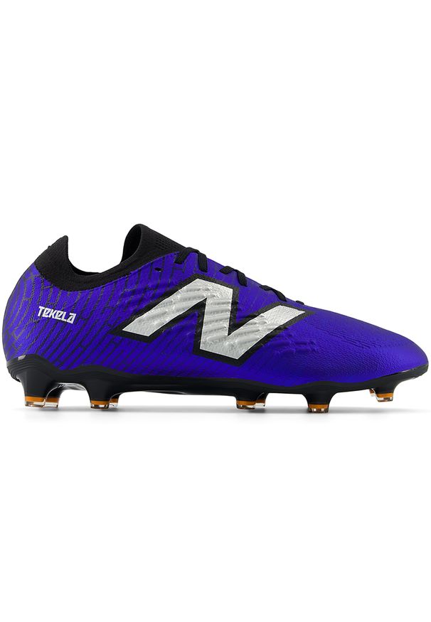 Korki męskie New Balance TEKELA MAGIA FG V4+ ST2FLZ45 – niebieskie. Kolor: niebieski. Materiał: nylon, materiał, syntetyk. Szerokość cholewki: normalna