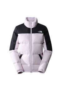 Kurtka The North Face Diablo 0A4SVK80U1 - fioletowo-czarna. Kolor: fioletowy, wielokolorowy, czarny. Materiał: puch, nylon. Wzór: aplikacja. Styl: klasyczny. Sport: turystyka piesza