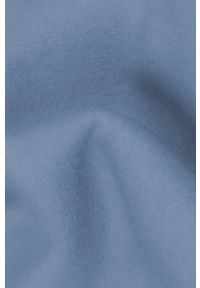 IVY & OAK - Ivy & Oak Płaszcz wełniany przejściowy. Okazja: na co dzień. Kolor: niebieski. Materiał: wełna. Wzór: gładki. Styl: casual