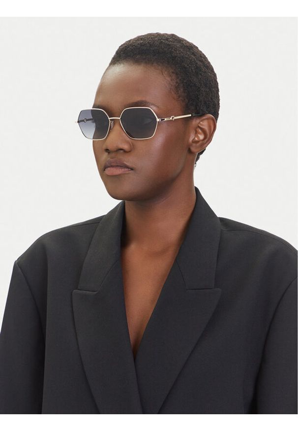 Love Moschino - LOVE MOSCHINO Okulary przeciwsłoneczne MOL084/S 207790 Złoty. Kolor: złoty