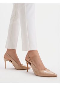 Nine West Szpilki CEO-CD23029-2 Beżowy. Kolor: beżowy. Obcas: na szpilce #7