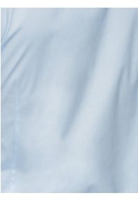 Ombre Clothing - Koszula męska elegancka z długim rękawem BASIC K307 - błękitna - XXL. Typ kołnierza: kołnierzyk stójkowy. Kolor: niebieski. Materiał: bawełna, poliester. Długość rękawa: długi rękaw. Długość: długie. Wzór: jednolity. Styl: elegancki #6