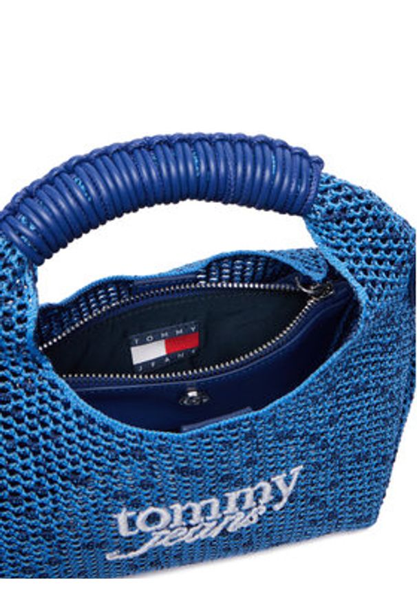 Tommy Jeans Torebka Tjw Summer Crochet Crossover AW0AW18779 Niebieski. Kolor: niebieski