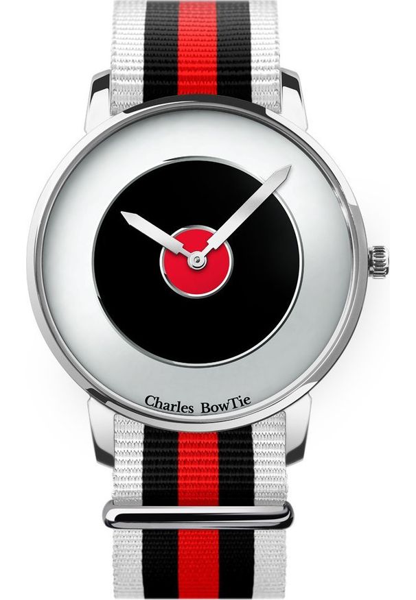 Zegarek Kanlux Zegarek męski Charles BowTie IPLSA.N.B czarny. Kolor: czarny