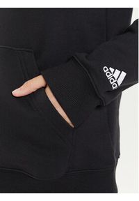 Adidas - adidas Bluza Essentials Linear IC4426 Czarny Regular Fit. Kolor: czarny. Materiał: bawełna #5