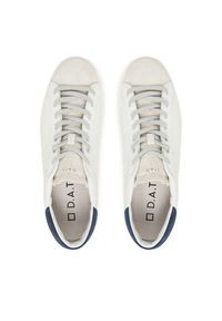 D.A.T.E. Sneakersy Hill Low Vintage Calf M431-HL-VC Biały. Kolor: biały. Materiał: skóra #6