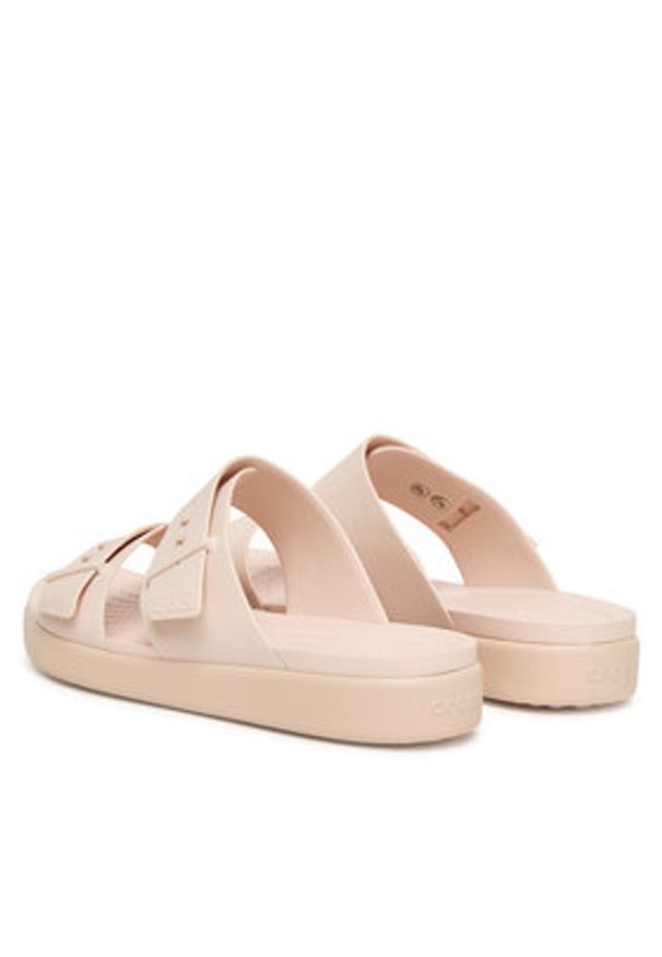 Crocs Klapki Brooklyn Buckle Low Low 211215 Różowy. Kolor: różowy