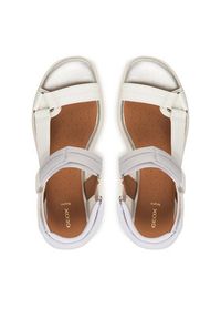 Geox Sandały D Flextride S D65BSD 05415 C1236 Biały. Kolor: biały. Materiał: skóra #3