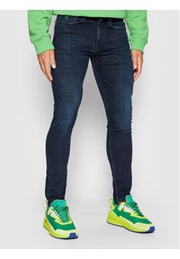 Calvin Klein Jeans Jeansy Skinny Fit J30J314625 Granatowy Skinny Fit. Kolor: niebieski