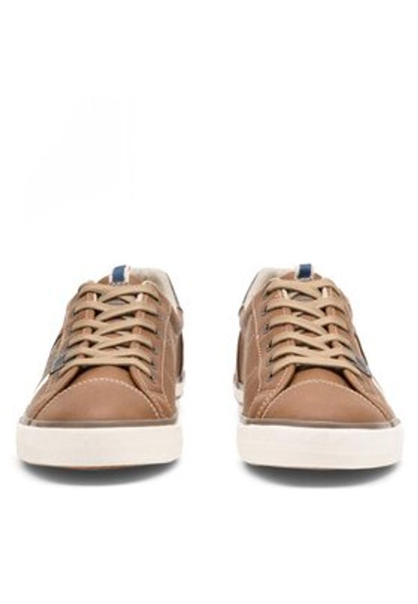 Mustang Sneakersy 4072-317 Brązowy. Kolor: brązowy. Materiał: skóra