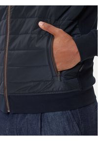 Bugatti Kamizelka 8800-85051D Granatowy Regular Fit. Kolor: niebieski. Materiał: bawełna #5