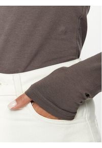 only - ONLY Bluzka 15204712 Szary Stretch Fit. Kolor: szary. Materiał: bawełna #4