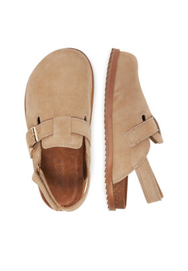 Lasocki Young Sandały BRICK CI12-BRICK-01 Beżowy. Kolor: beżowy. Materiał: skóra, zamsz