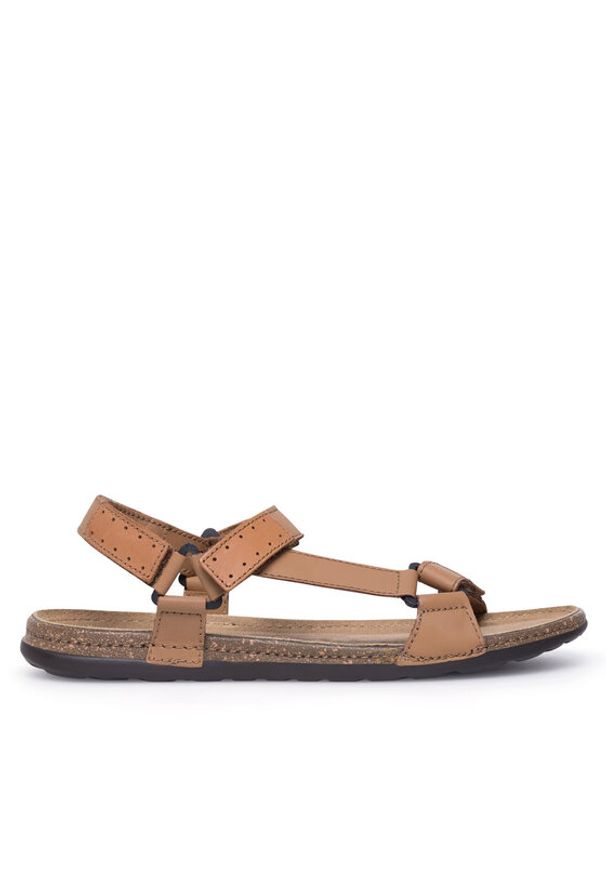 Lasocki Sandały LORENZO-17 MI25 Brązowy. Kolor: brązowy. Materiał: skóra