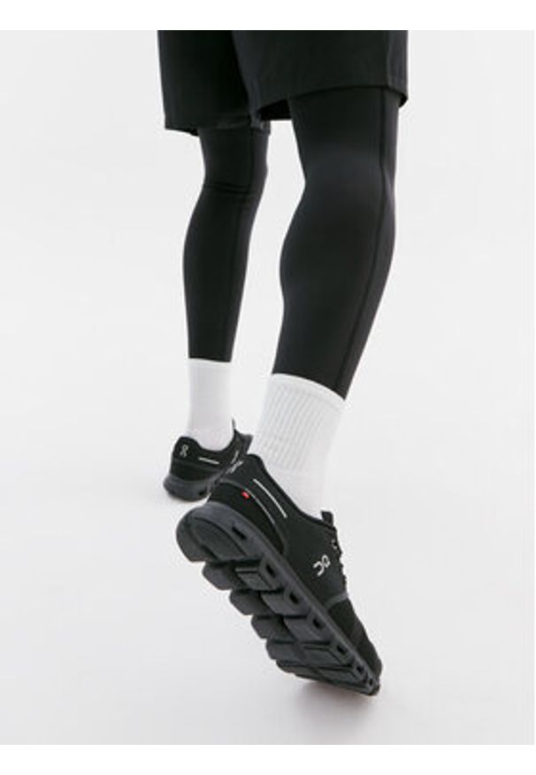 On Sneakersy Cloud 6 3MF10071043 Czarny. Kolor: czarny. Materiał: materiał
