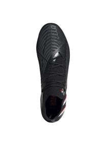 Adidas - Buty piłkarskie adidas Predator Edge.1 Lfg M GV7391 czarne czarne. Zapięcie: pasek. Kolor: czarny. Materiał: syntetyk, guma. Szerokość cholewki: normalna. Wzór: paski. Sport: piłka nożna #2
