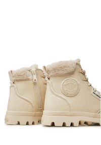 Palladium Trapery Pampa Hi Snow Warm 94380-175-M Biały. Kolor: biały. Materiał: skóra