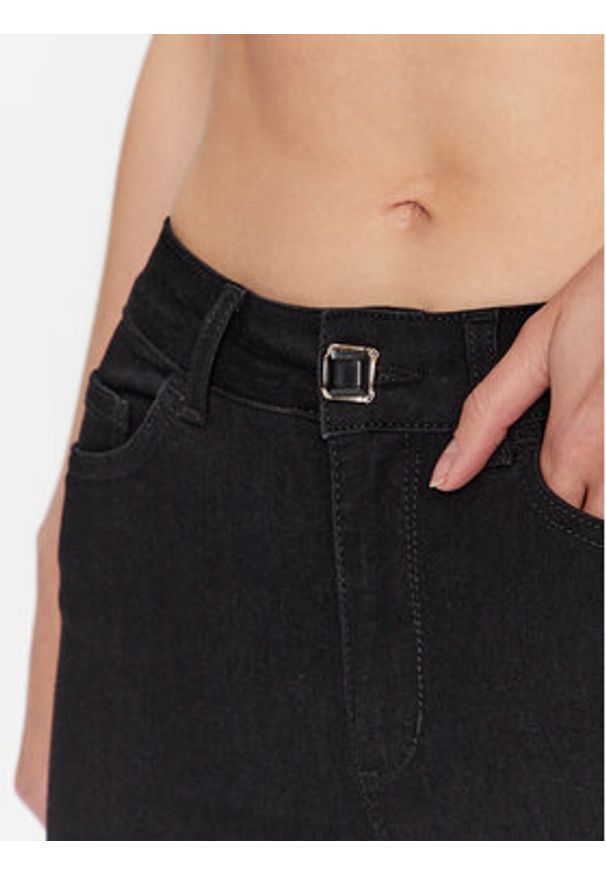 Liu Jo Jeansy UF3035 D4614 Czarny Skinny Fit. Kolor: czarny