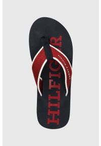 TOMMY HILFIGER - Tommy Hilfiger japonki CLASSIC HILFIGER BEACH męskie kolor granatowy FM0FM04617. Kolor: niebieski #2