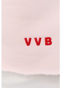 Victoria Victoria Beckham Bluza damska kolor różowy gładka. Okazja: na co dzień. Kolor: różowy. Długość rękawa: krótki rękaw. Długość: krótkie. Wzór: gładki. Styl: casual #4