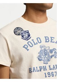 Polo Ralph Lauren T-Shirt 710934710001 Biały Classic Fit. Typ kołnierza: polo. Kolor: biały. Materiał: bawełna #3