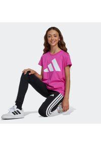 Adidas - Legginsy dziecięce ADIDAS. Materiał: bawełna, materiał