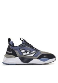 Sneakersy EA7 Emporio Armani. Kolor: niebieski #1