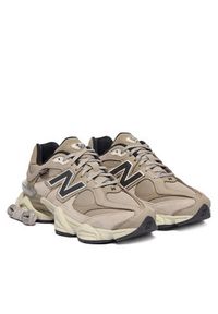 New Balance Sneakersy U9060ORD M Brązowy. Kolor: brązowy. Materiał: skóra, zamsz #6