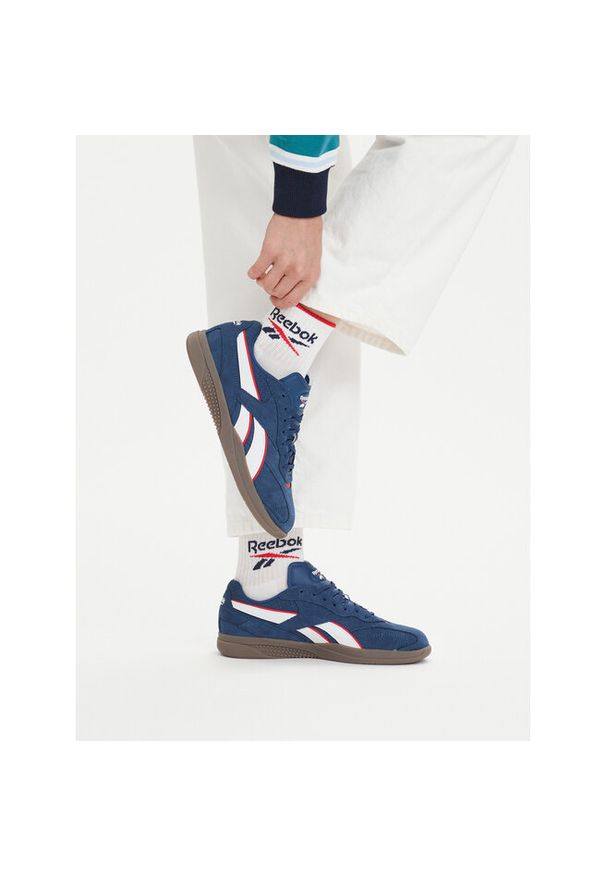 Sneakersy Reebok. Kolor: niebieski