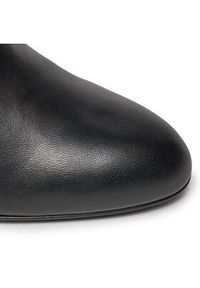 Stuart Weitzman Botki Vida 100 Zip Bootie SG232 Czarny. Kolor: czarny. Materiał: skóra #5