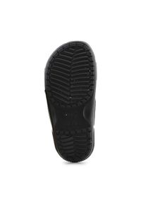 Klapki Crocs Classic Glitter Sandal Jr 207788-0C4 czarne. Okazja: na plażę, na co dzień. Kolor: czarny. Materiał: materiał. Sezon: lato #5