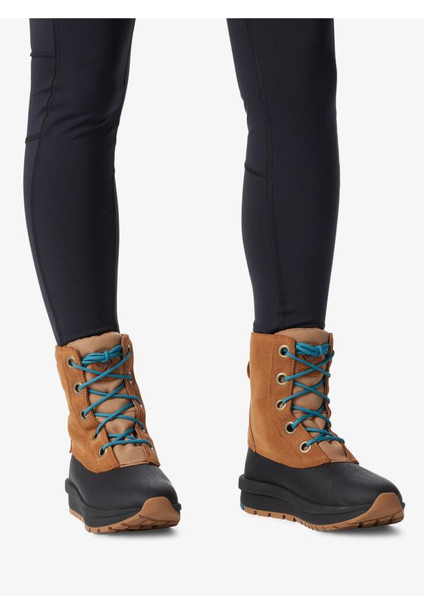columbia - Buty zimowe damskie Columbia Moritza Shield Omni-Heat. Kolor: brązowy. Sezon: zima. Styl: sportowy