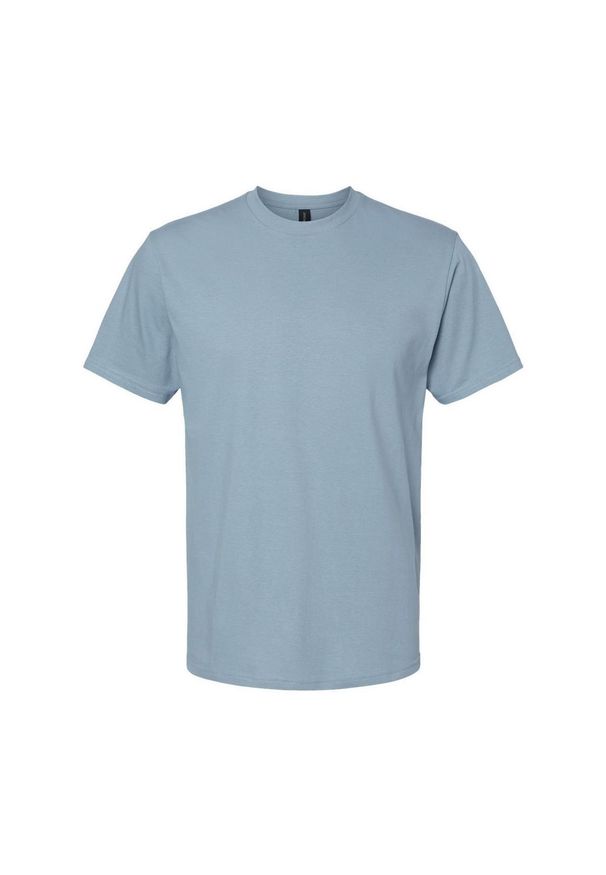 GILDAN - Koszulka Unisex Dla Dorosłych Softstyle Midweight. Kolor: wielokolorowy, niebieski, szary. Sport: turystyka piesza