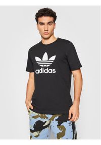 Adidas - adidas T-Shirt adicolor Classics Trefoil H06642 Czarny Regular Fit. Kolor: czarny. Materiał: bawełna #1