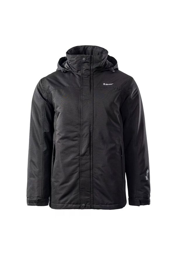 Hi-tec - Kurtka męska zimowa Hi-Tec Chris - czarna, Rozmiar M. Kolor: czarny. Materiał: poliester, materiał. Sezon: zima