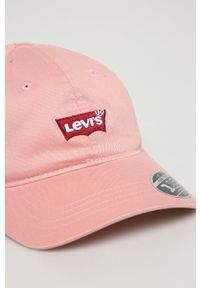 Levi's® - Levi's - Czapka. Kolor: różowy. Styl: biznesowy #2