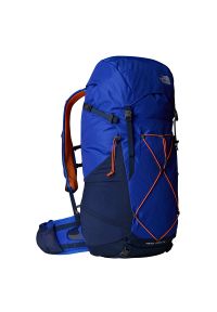 Plecak The North Face Trail Lite 36L 0A87C5ZGI1 - granatowy. Kolor: niebieski. Materiał: nylon. Wzór: paski #1