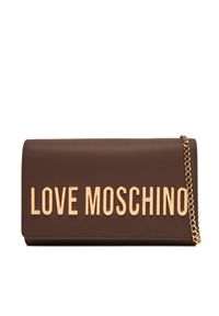 Love Moschino - Torebka LOVE MOSCHINO. Kolor: brązowy