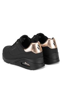skechers - Skechers Sneakersy UNO 177094 BBK Czarny. Kolor: czarny. Materiał: syntetyk, materiał #5