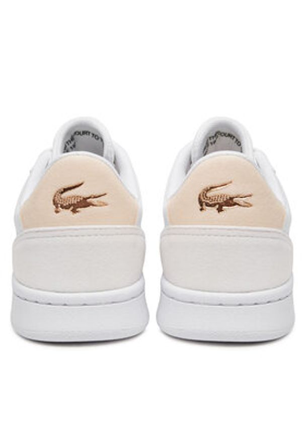 Lacoste Sneakersy Carnaby Set 224 S Suj 748SUJ00021Y9 Biały. Kolor: biały. Materiał: skóra