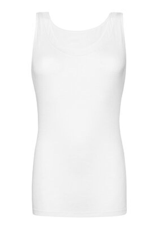 Femilet by Chantelle Top Juliana FN1582 Beżowy Slim Fit. Kolor: beżowy. Materiał: wełna