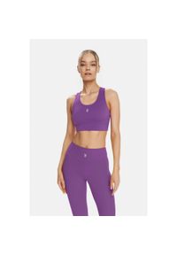Crop top power Cardio Bunny. Kolor: fioletowy