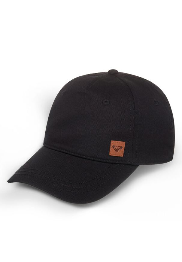 Roxy Czapka z daszkiem Extra Innings ERJHA03677 Czarny. Kolor: czarny. Materiał: bawełna