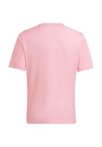 Adidas - Koszulka dla dzieci adidas Tabela 23 Jersey. Kolor: biały, wielokolorowy, różowy. Materiał: jersey