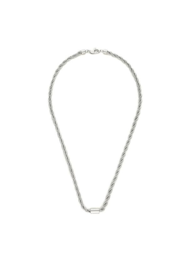 Armani Exchange Naszyjnik Icon Chains AXG0125040 Srebrny. Materiał: srebrne. Kolor: srebrny